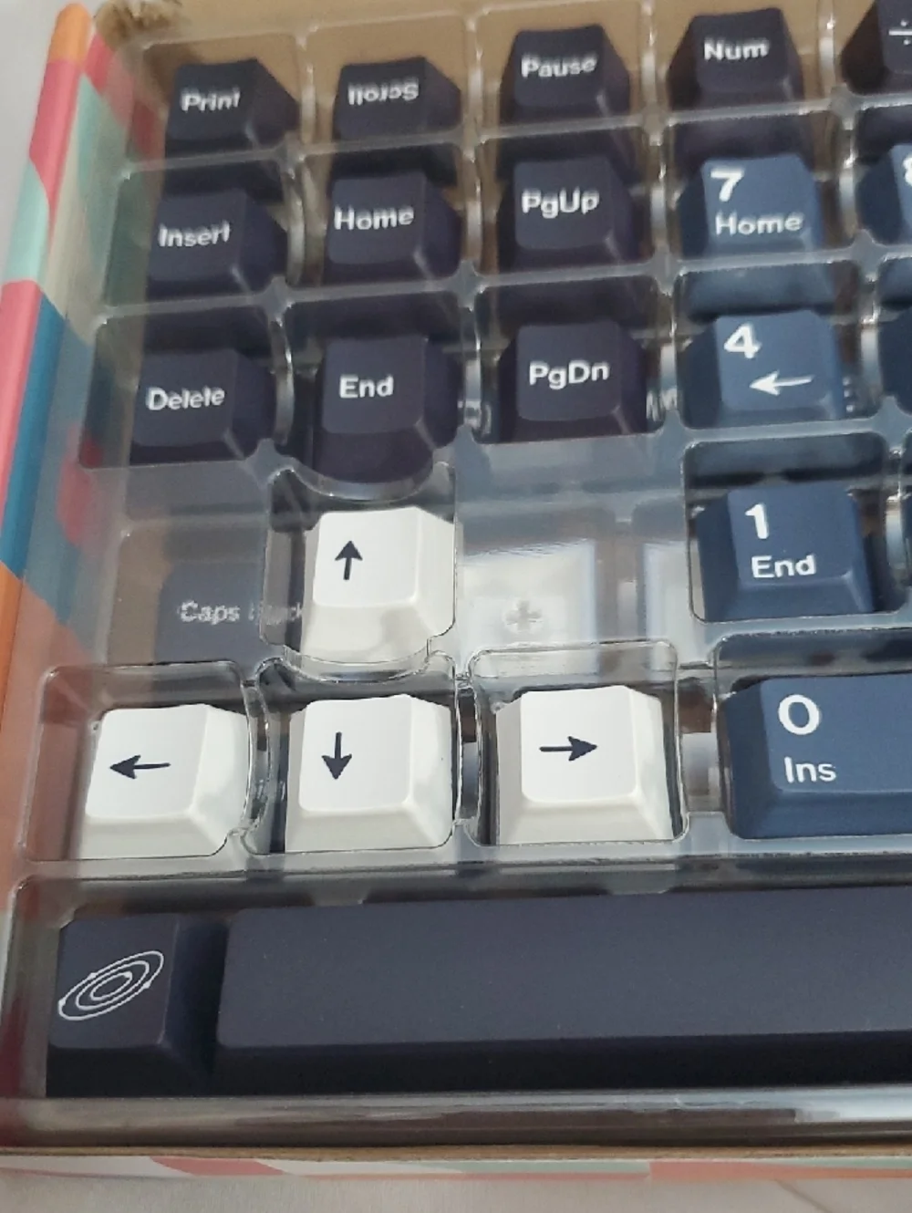 Color Keycap Set - Multicolor - Keycaps Are Blue